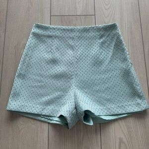 Nadine Merabi Kira Crystal Shorts – XS (US 2)